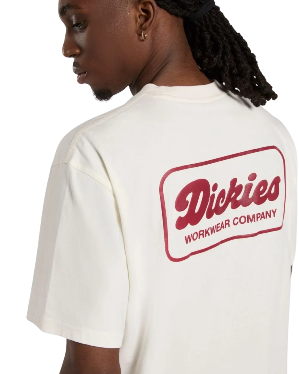 Lewistown T-Shirt in Silberreiher