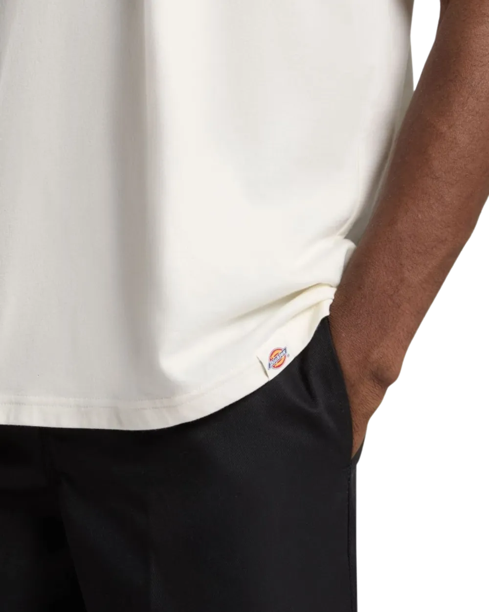 Lewistown T-Shirt in Silberreiher