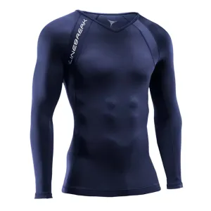 Linebreak Herren Langarm Kompressionsshirt