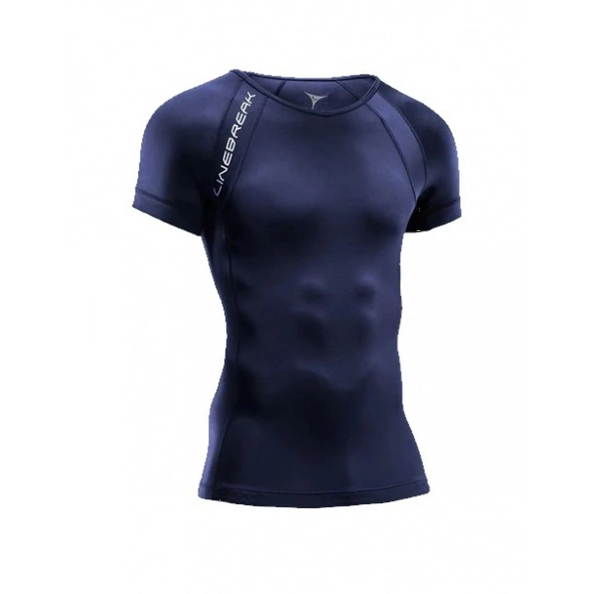 Linebreak Herren Kompressionsshirt Kurzarm