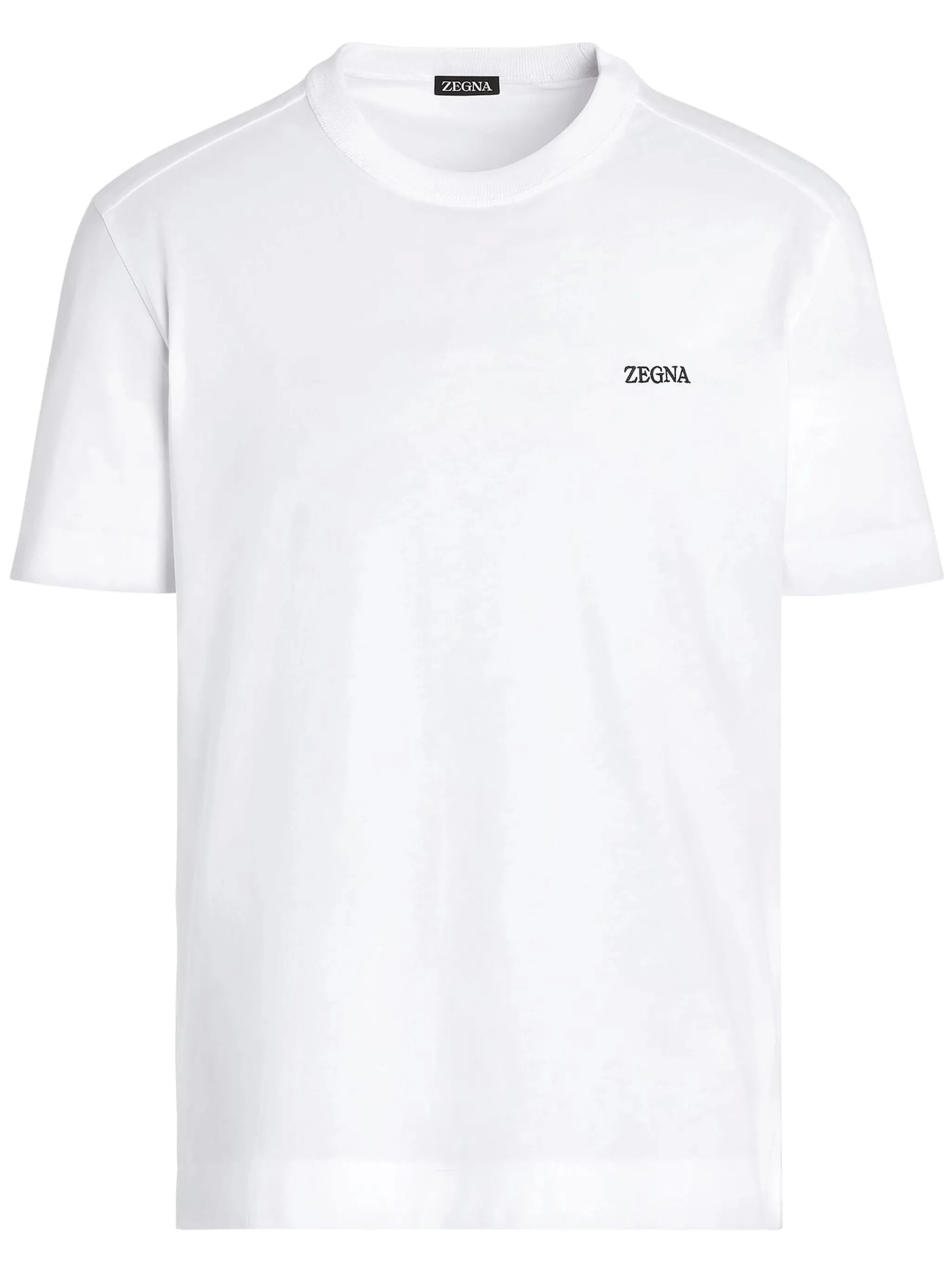 Logo-Besticktes Baumwoll-T-Shirt