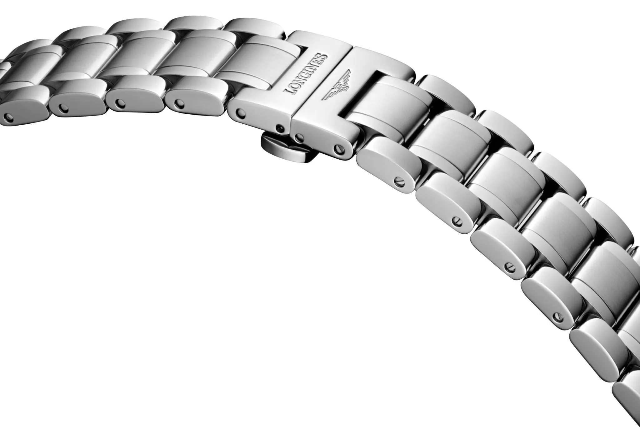 Longines Master Collection Komplikationen Automatik Chronograph Edelstahl Silber Zifferblatt Tag/Datum Monat Mondphase Herrenuhr L2.773.4.71.6 Longines Uhren