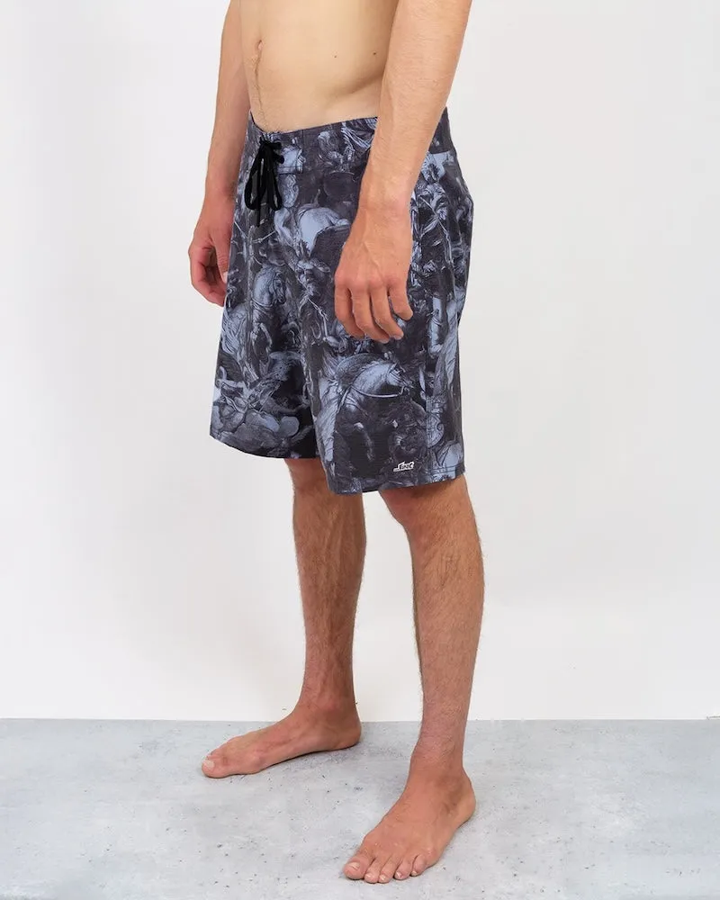Lost Heavy Metal History Boardshorts-Schwarz