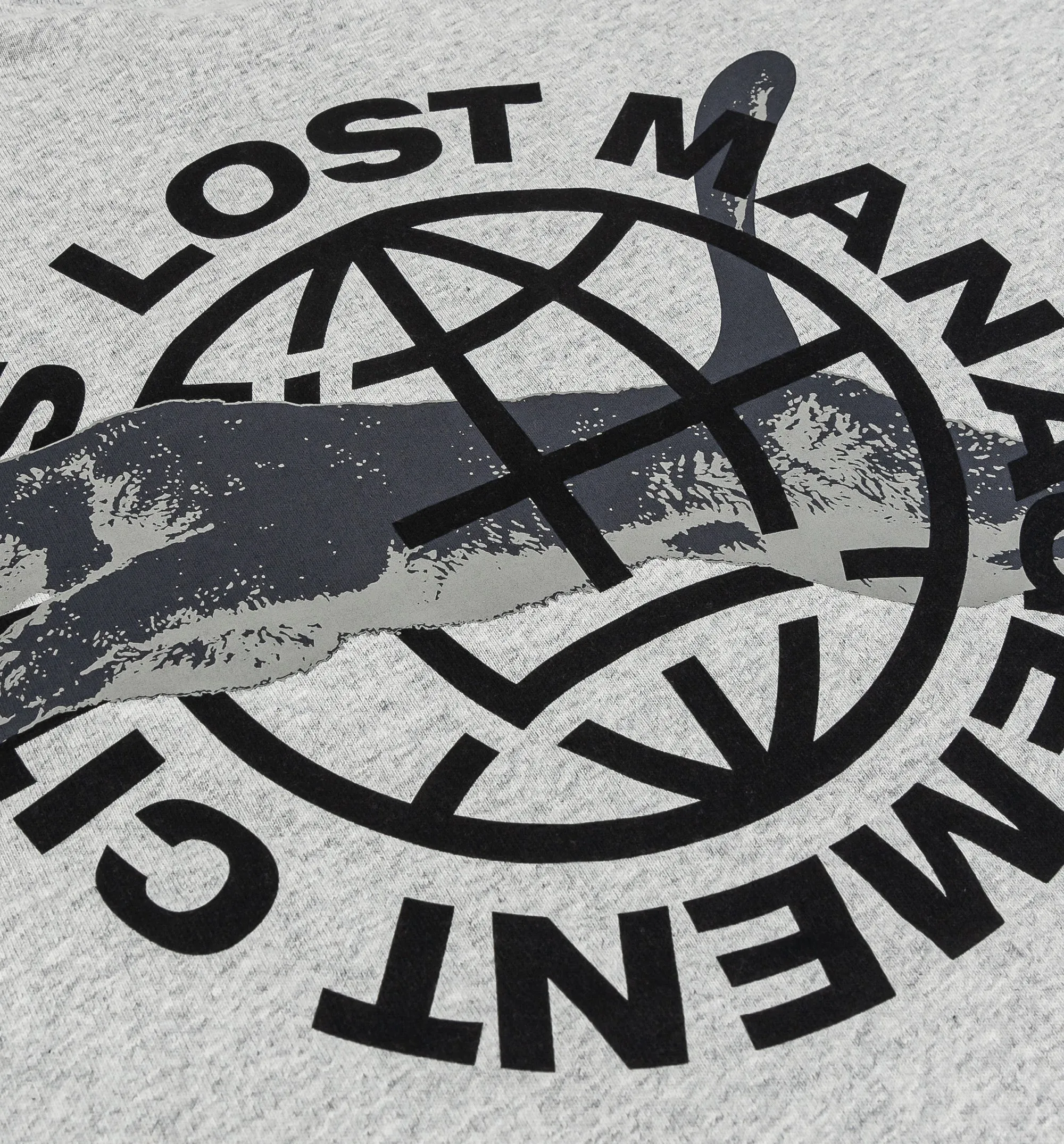 Lost Management Cities Herren Kurzarmhemd - Weiß/Schwarz