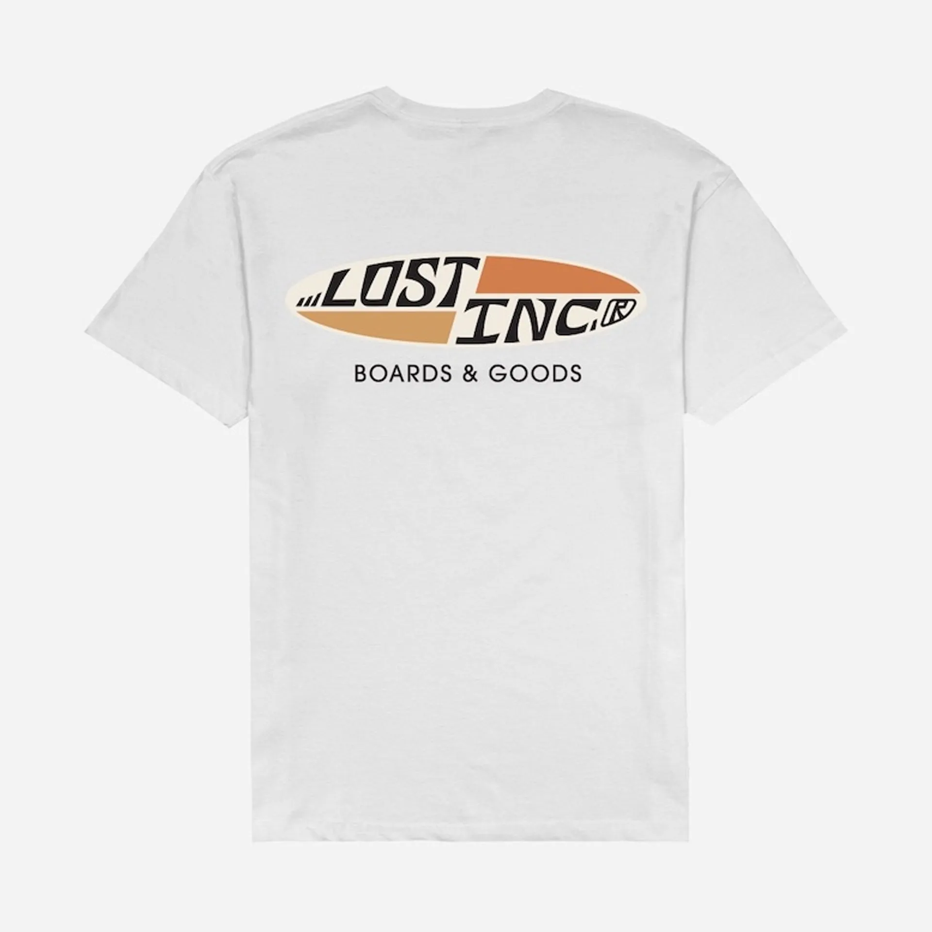 Lost Mens Free Spirit T-Shirt - Weiß