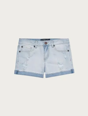 Lucky Brand Girls Ronnie Bundhose Denim Short Hellblau Lucky Brand