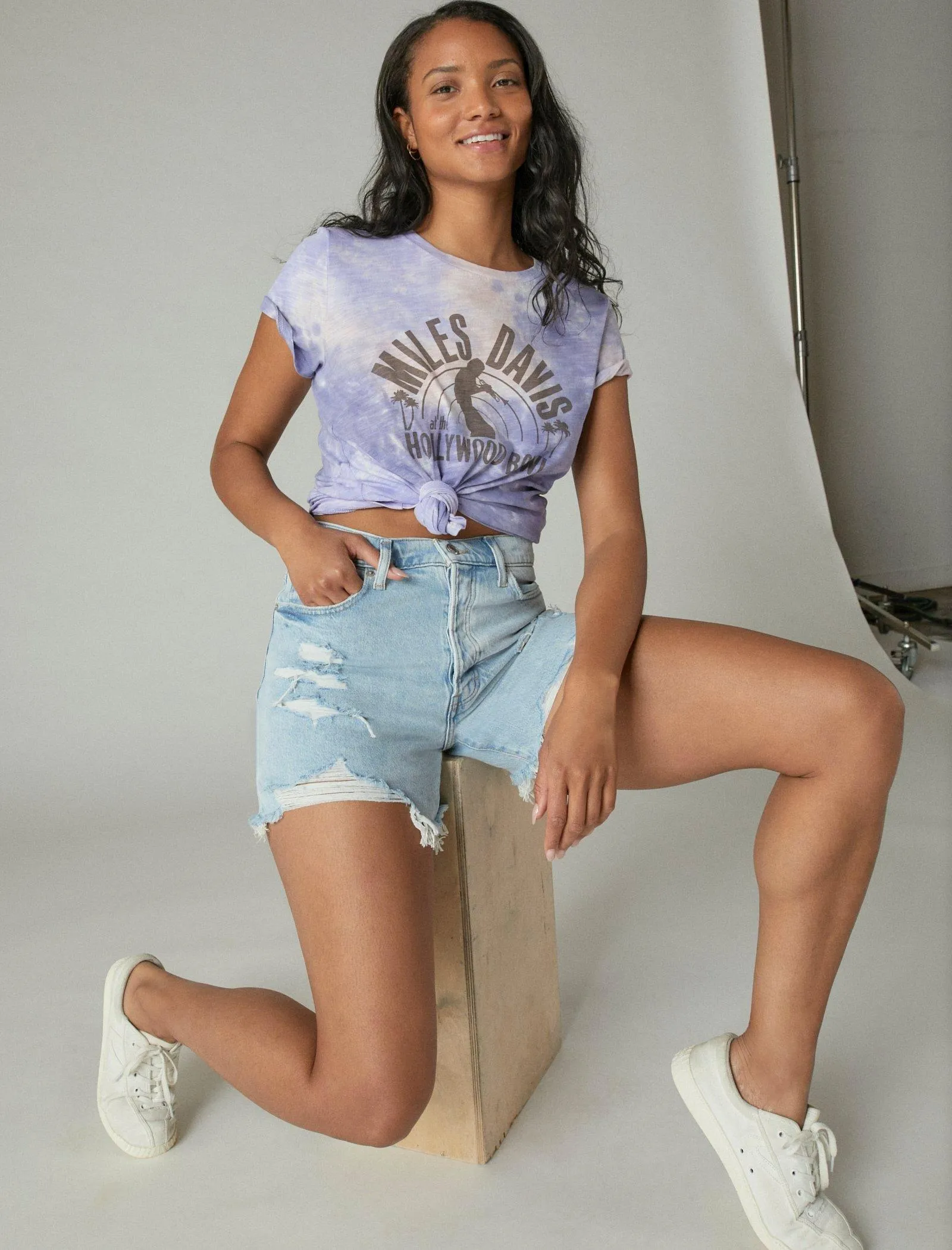 Lucky Brand Miles Classic Crew T-Shirt Mehrfarbig Lucky Brand