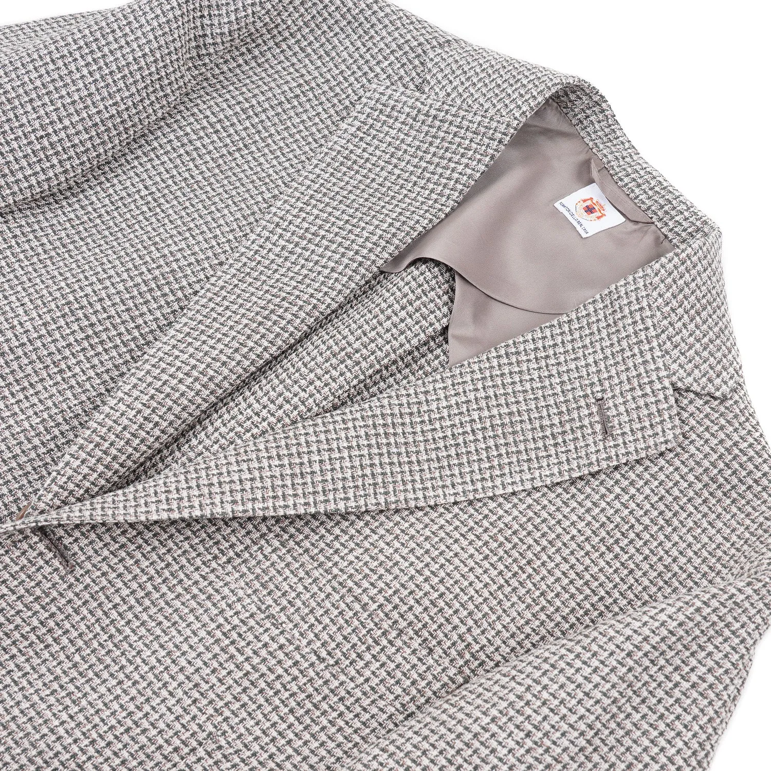Luigi Borrelli Leinen-Seide-Baumwolle Sportjacke Kleidung_Borrelli