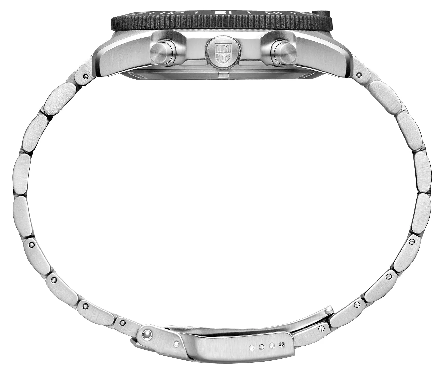 Luminox Pacific Taucher Chronograph Edelstahl Schwarz Zifferblatt Tag/Datum Taucher Quarz Herrenuhr XS.3142 Luminox Uhren