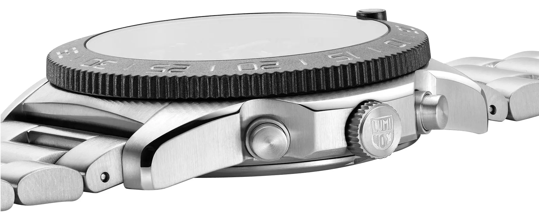 Luminox Pacific Taucher Chronograph Edelstahl Schwarz Zifferblatt Tag/Datum Taucher Quarz Herrenuhr XS.3142 Luminox Uhren