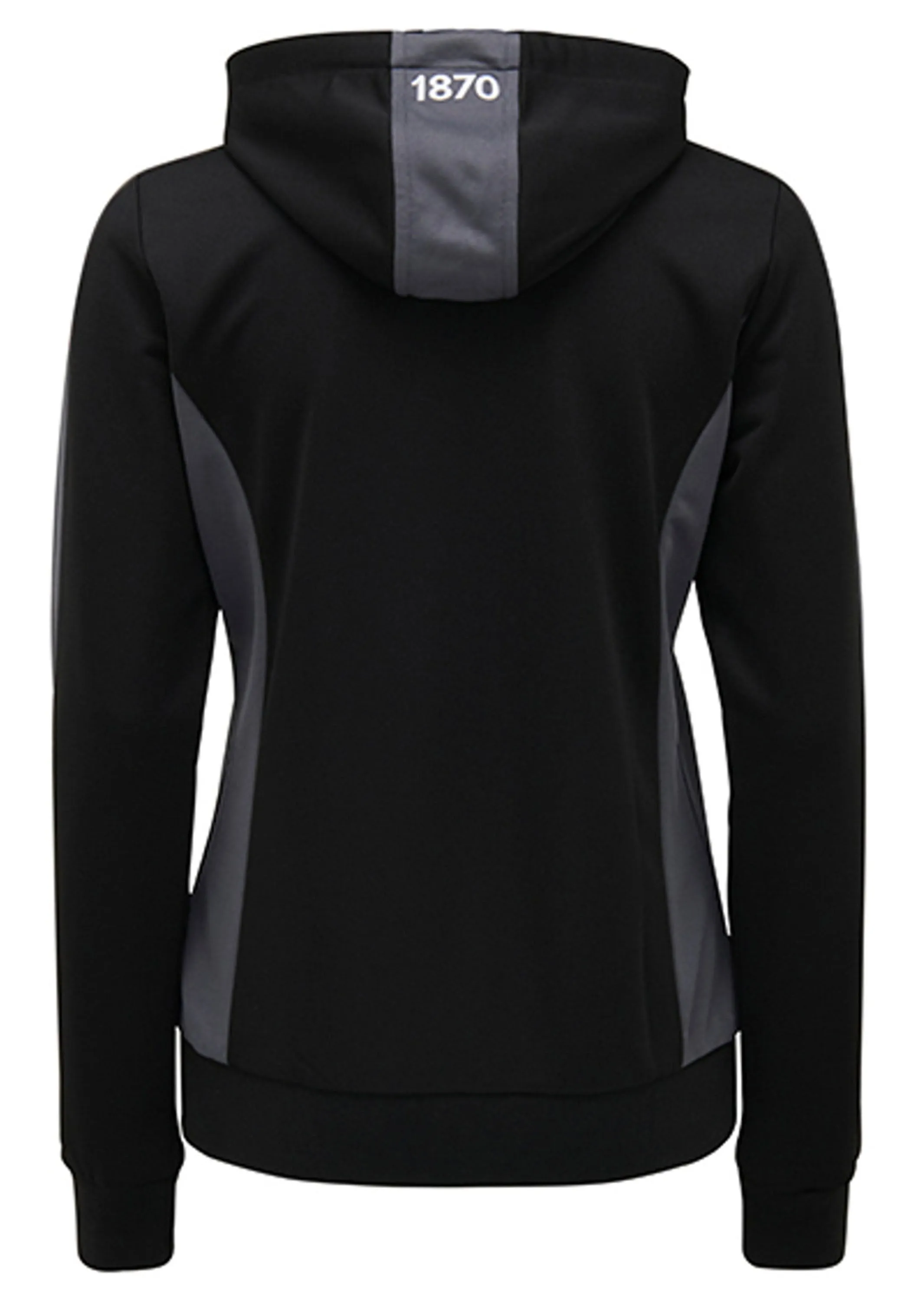 Macron Port Adelaide M21 Reise-Damen-Polydiag Kapuzenpullover <BR> 58542847