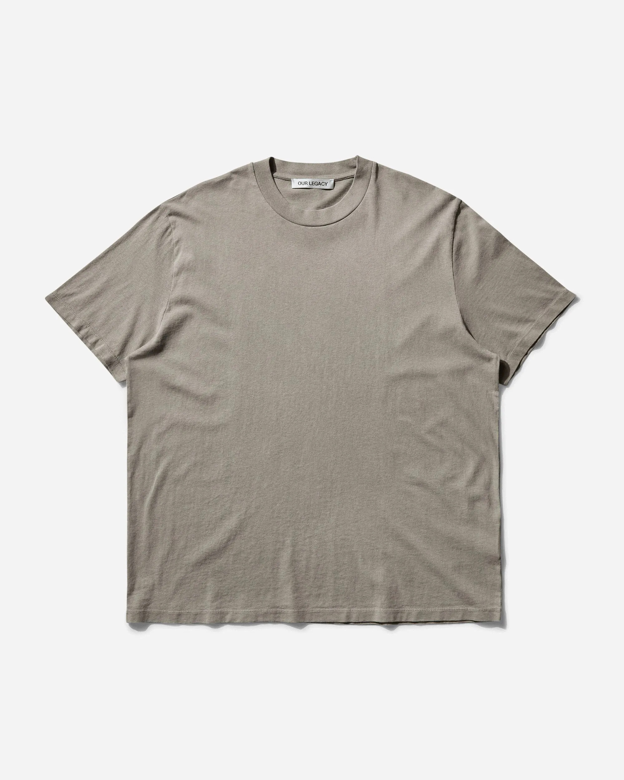 Herren Box T-Shirt Getragenes Grau