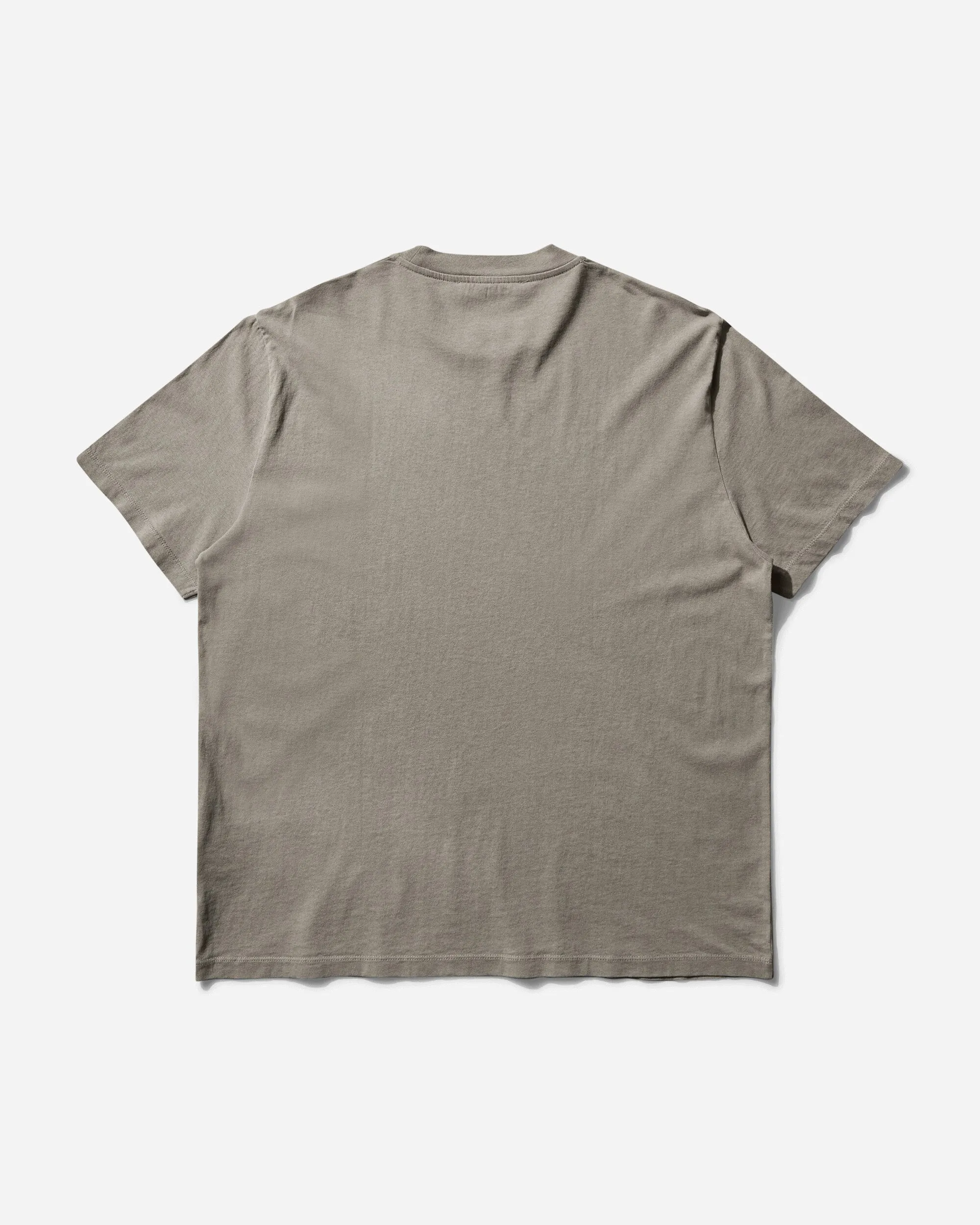 Herren Box T-Shirt Getragenes Grau