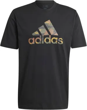 Herren T-Shirt mit Camouflage-Sportabzeichen-Print