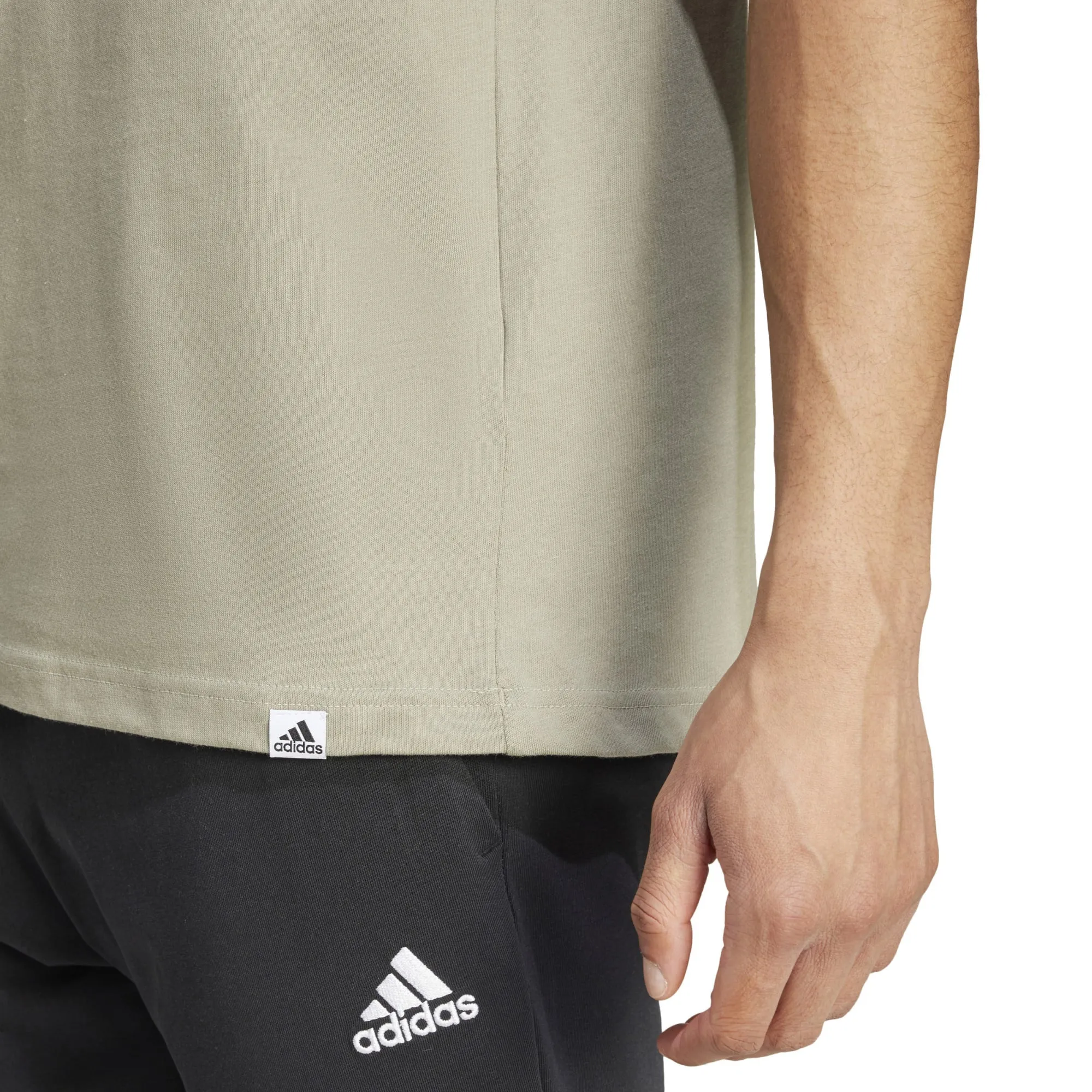 Herren T-Shirt mit Camouflage-Linearmuster