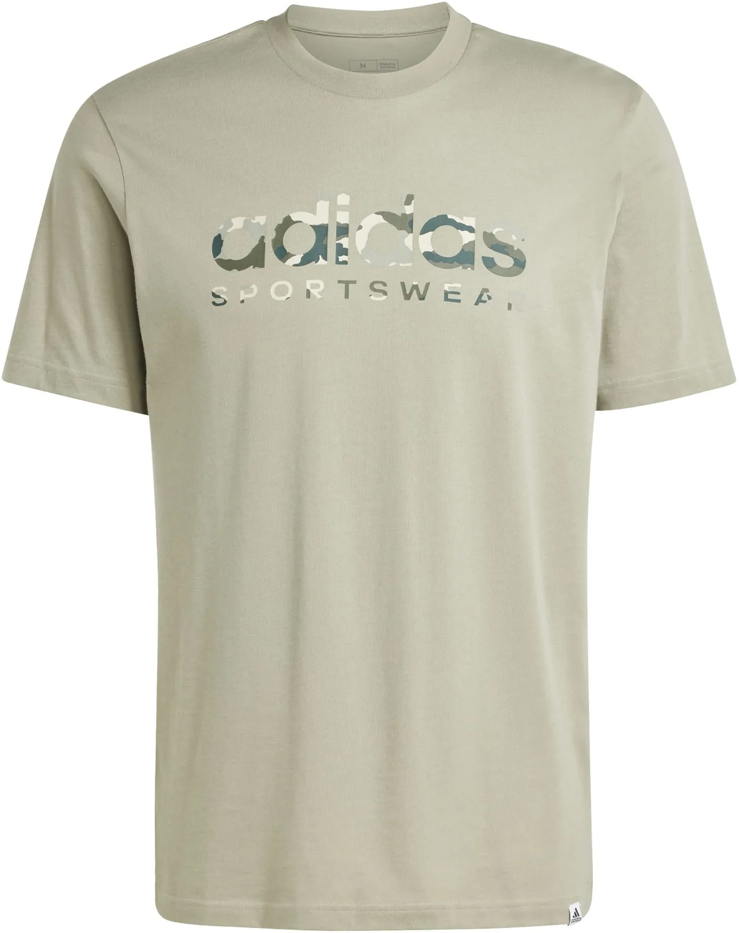 Herren T-Shirt mit Camouflage-Linearmuster