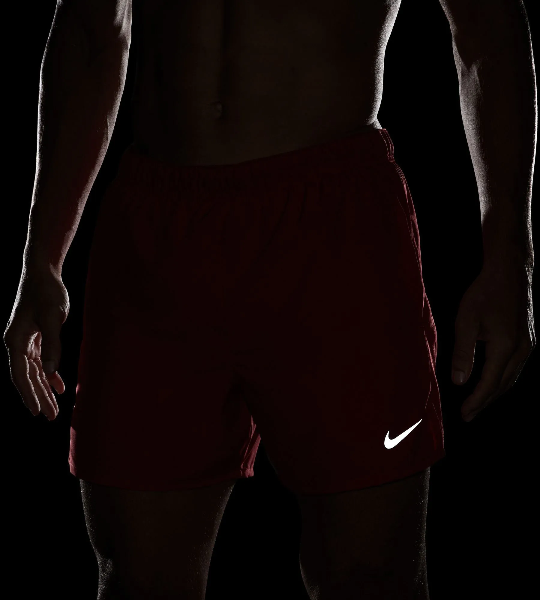 Herren Challenger 5 Zoll Kurze Laufshorts mit Innenfutter