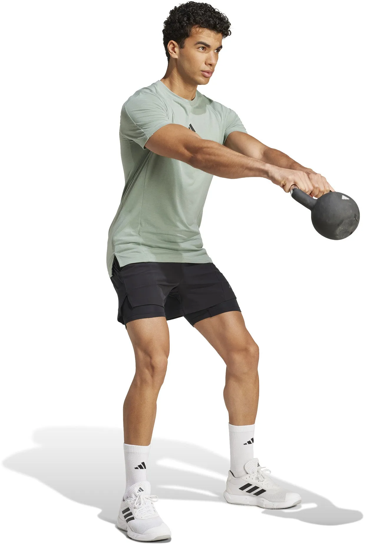 Herren Trainings-T-Shirt mit Design