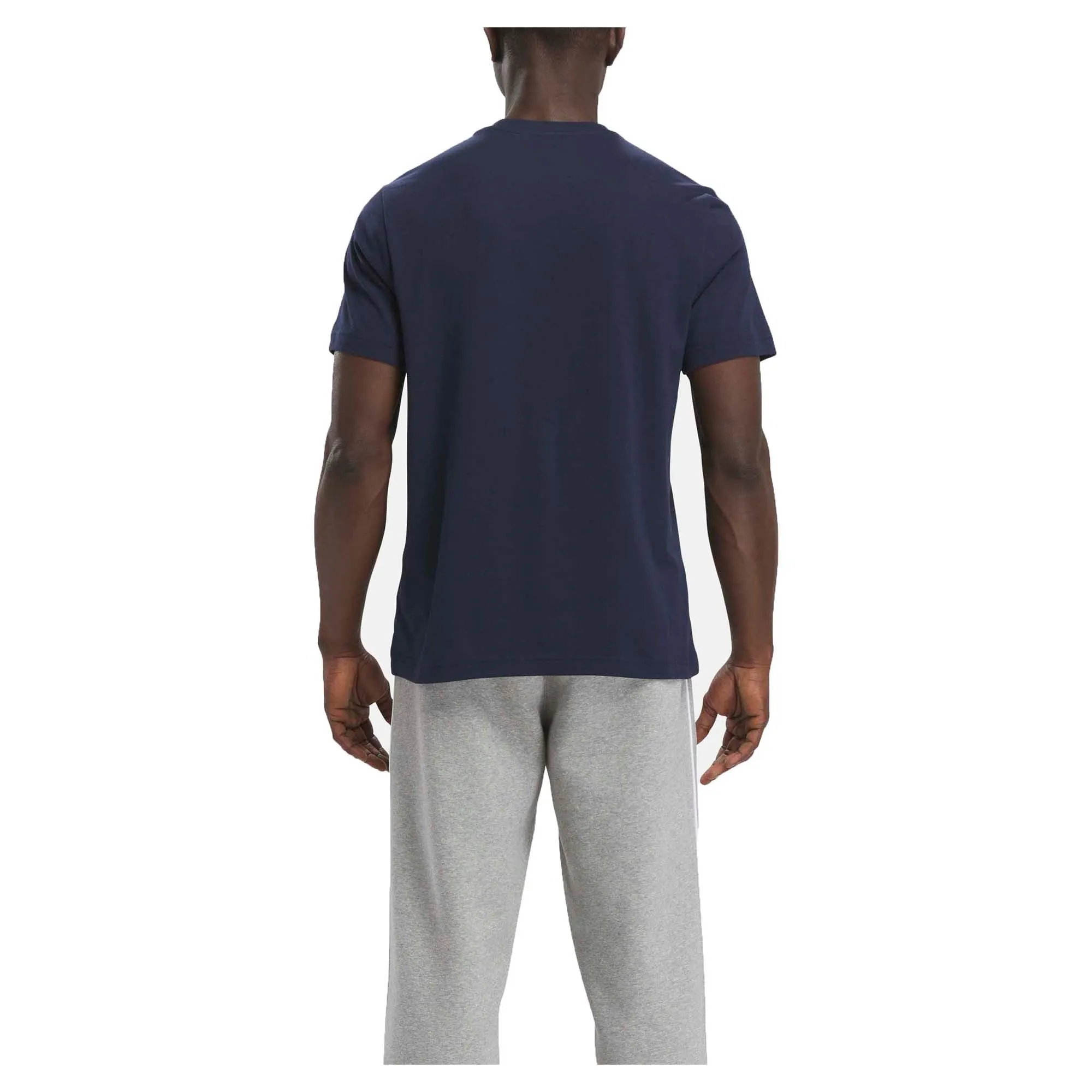 Herren T-Shirt mit gestapeltem Logo