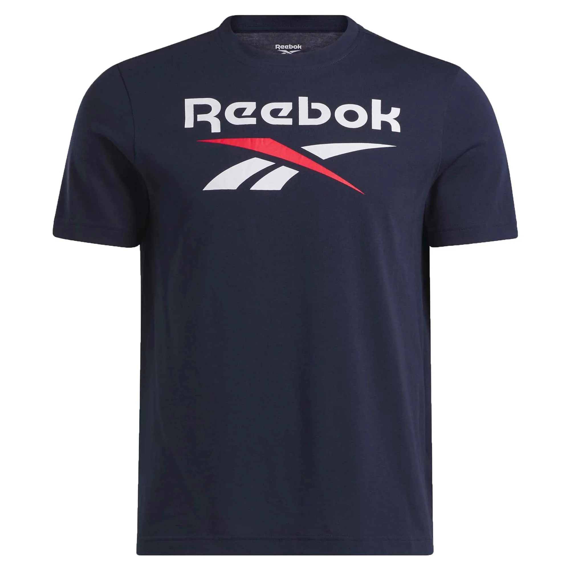 Herren T-Shirt mit gestapeltem Logo
