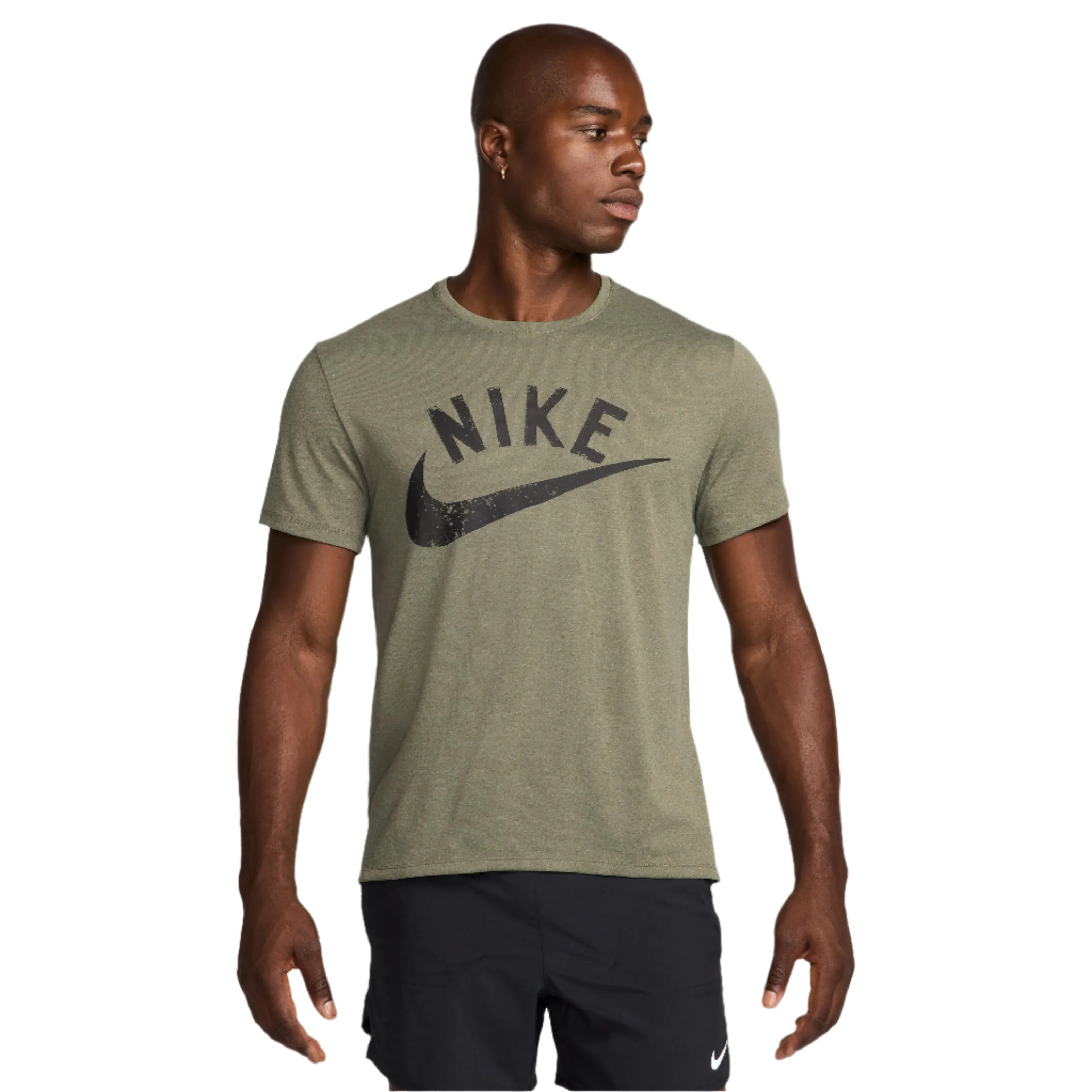 Herren Miler Swoosh Kurzarm Laufshirt