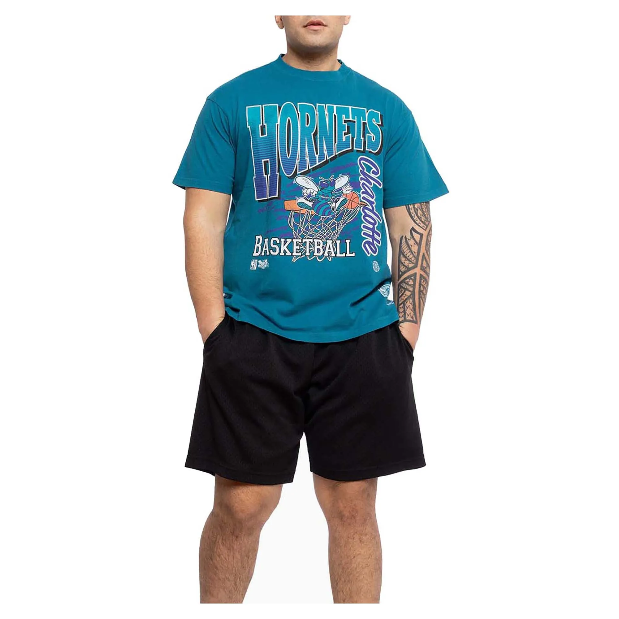Herren NBA Charlotte Hornets Basketball T-Shirt