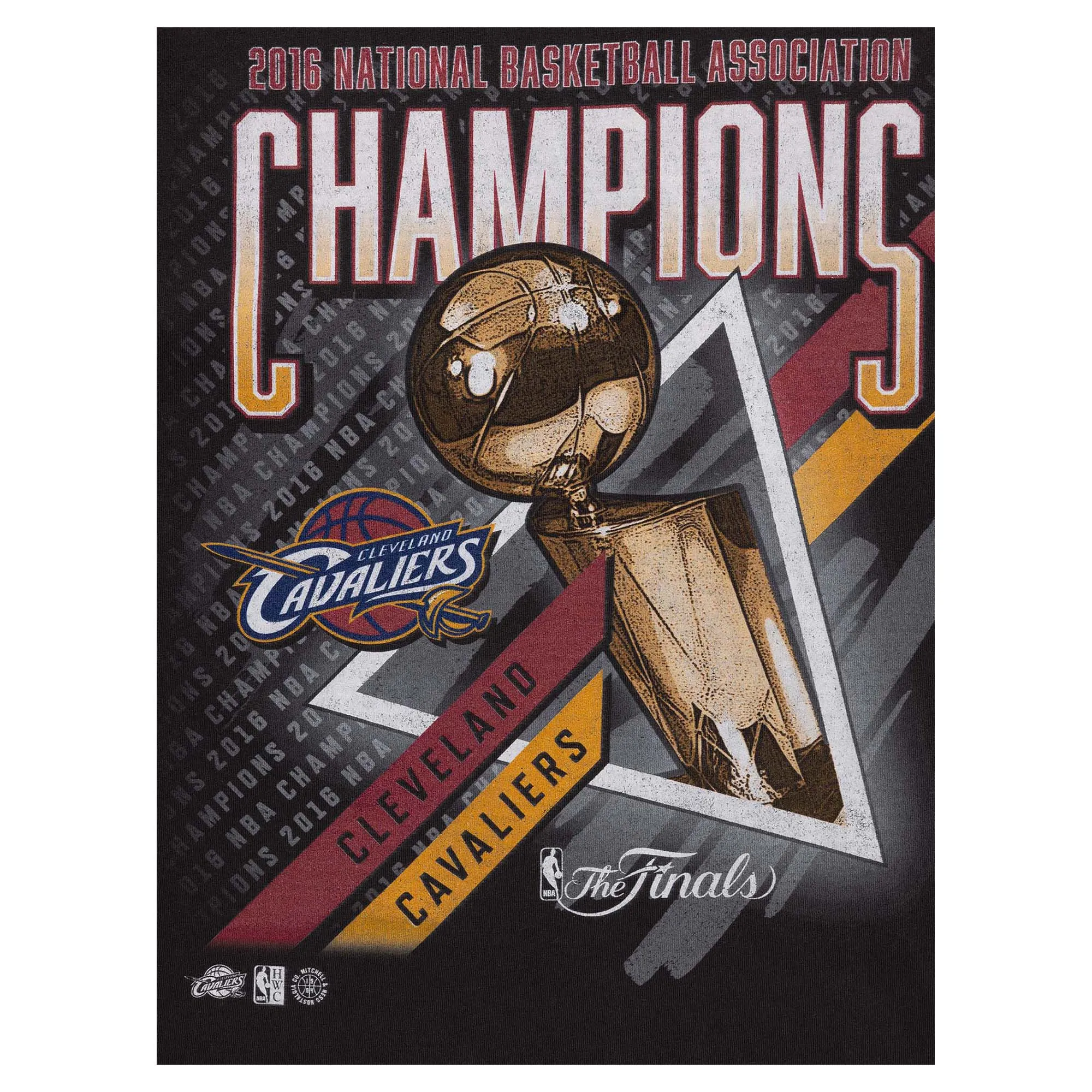 Herren NBA Cleveland Cavaliers Weg zu den Finals T-Shirt