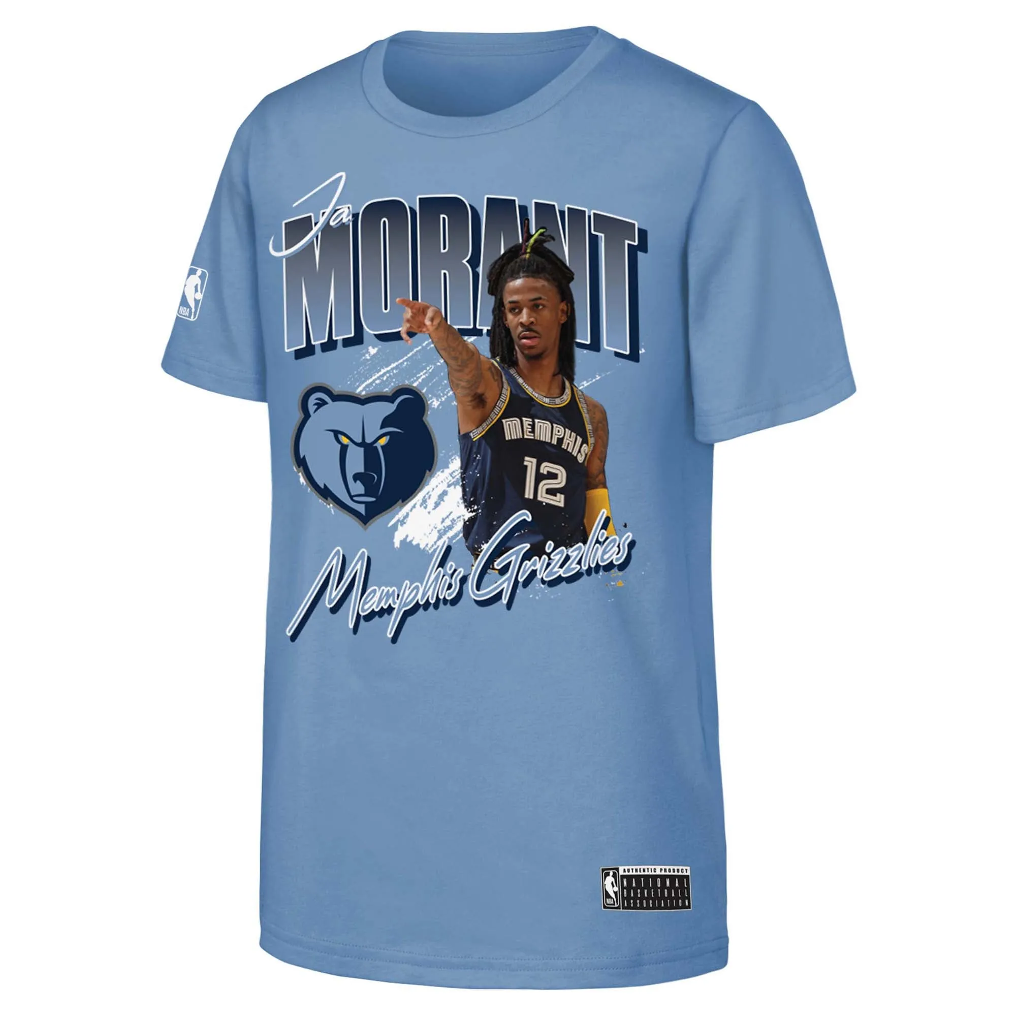 Herren NBA Memphis Grizzlies Ja Morant Jones T-Shirt