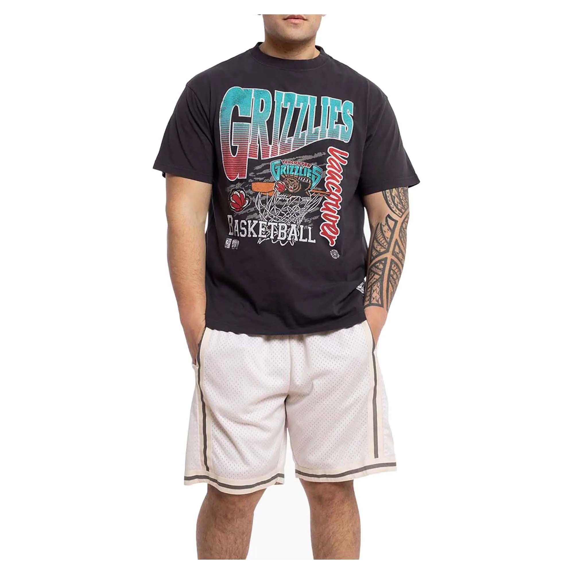 Herren NBA Vancouver Grizzlies Basketball T-Shirt