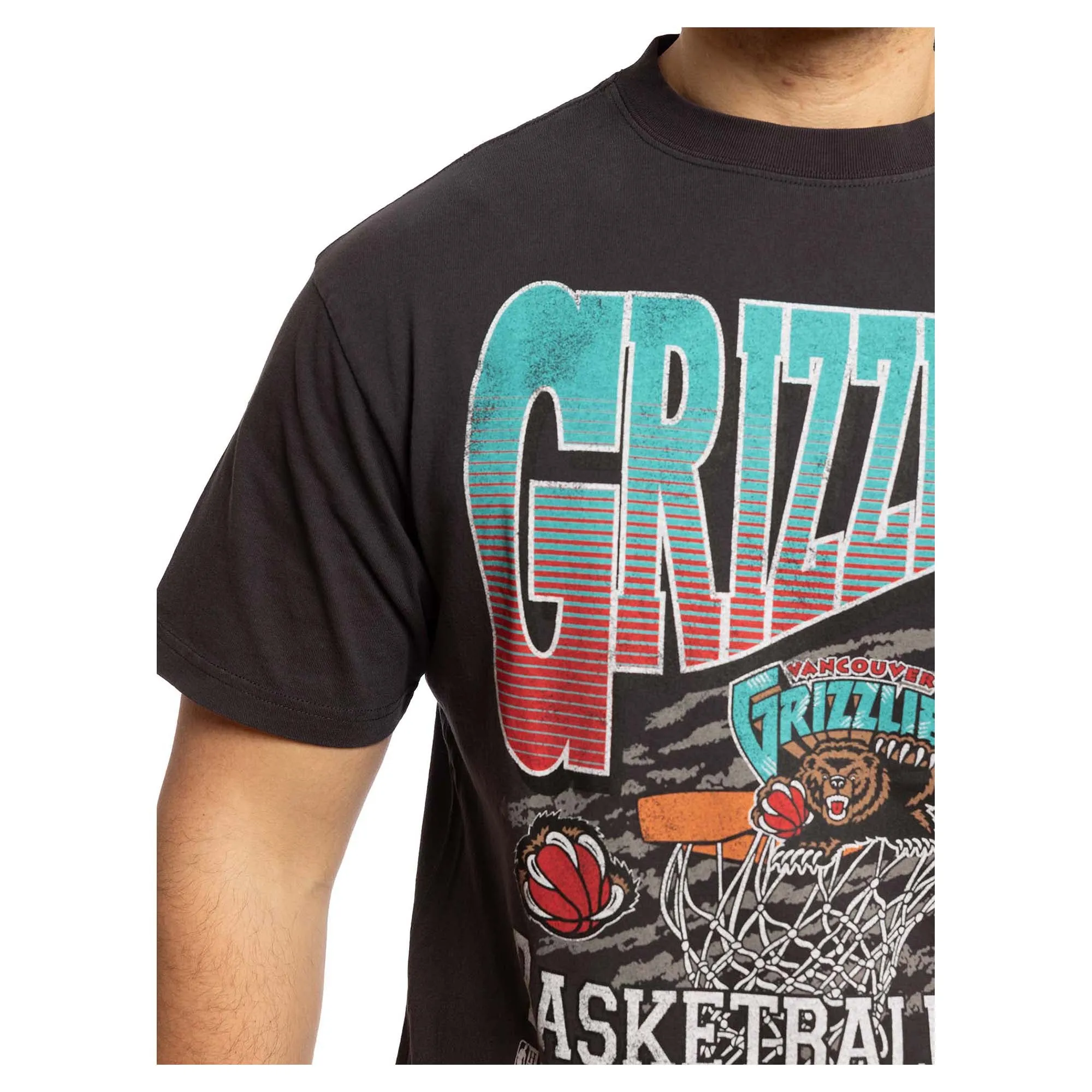 Herren NBA Vancouver Grizzlies Basketball T-Shirt