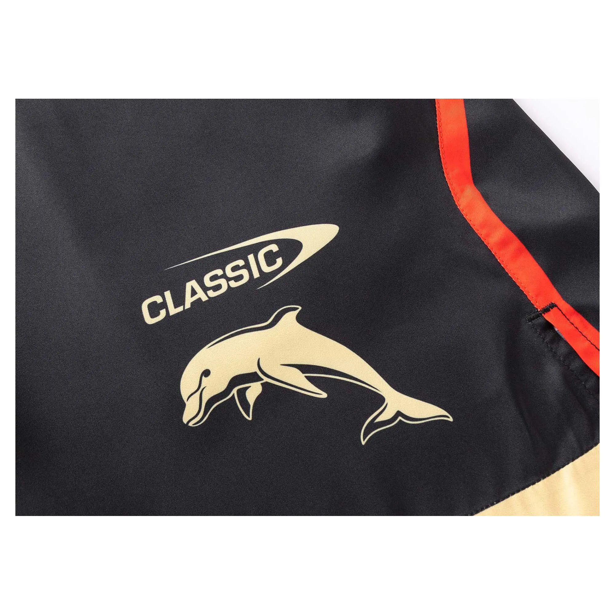 Herren NRL Redcliffe Dolphins 2025 Performance Gym Shorts