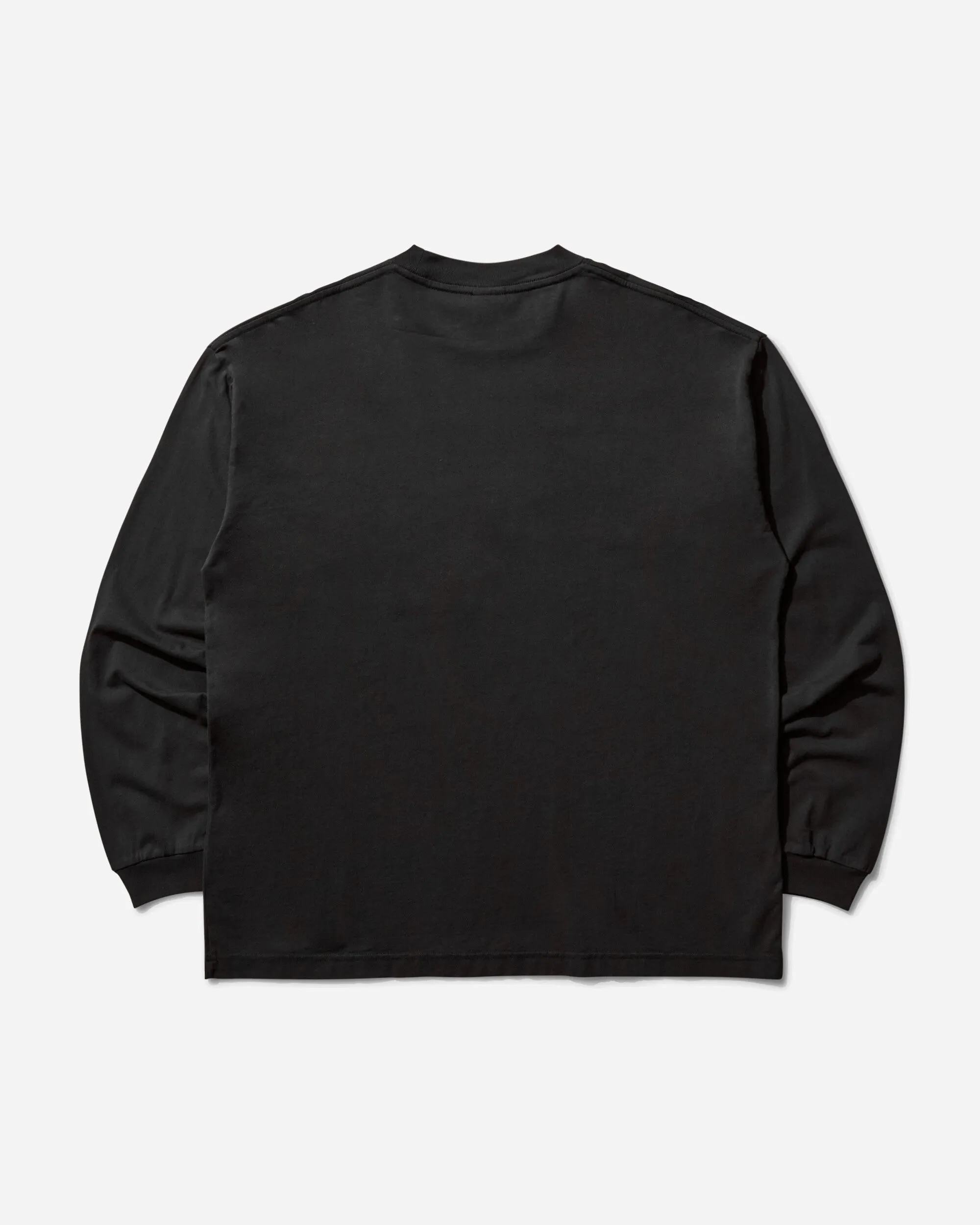 Herren OG Logo Langarmshirt Gewaschen Schwarz
