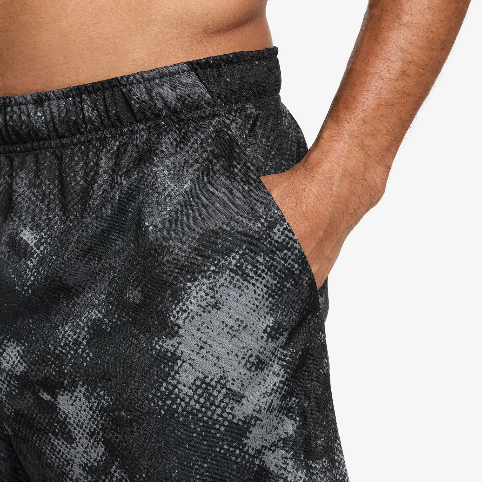 Herren Fitness Shorts 7 Zoll Unifarben Ungefüttert