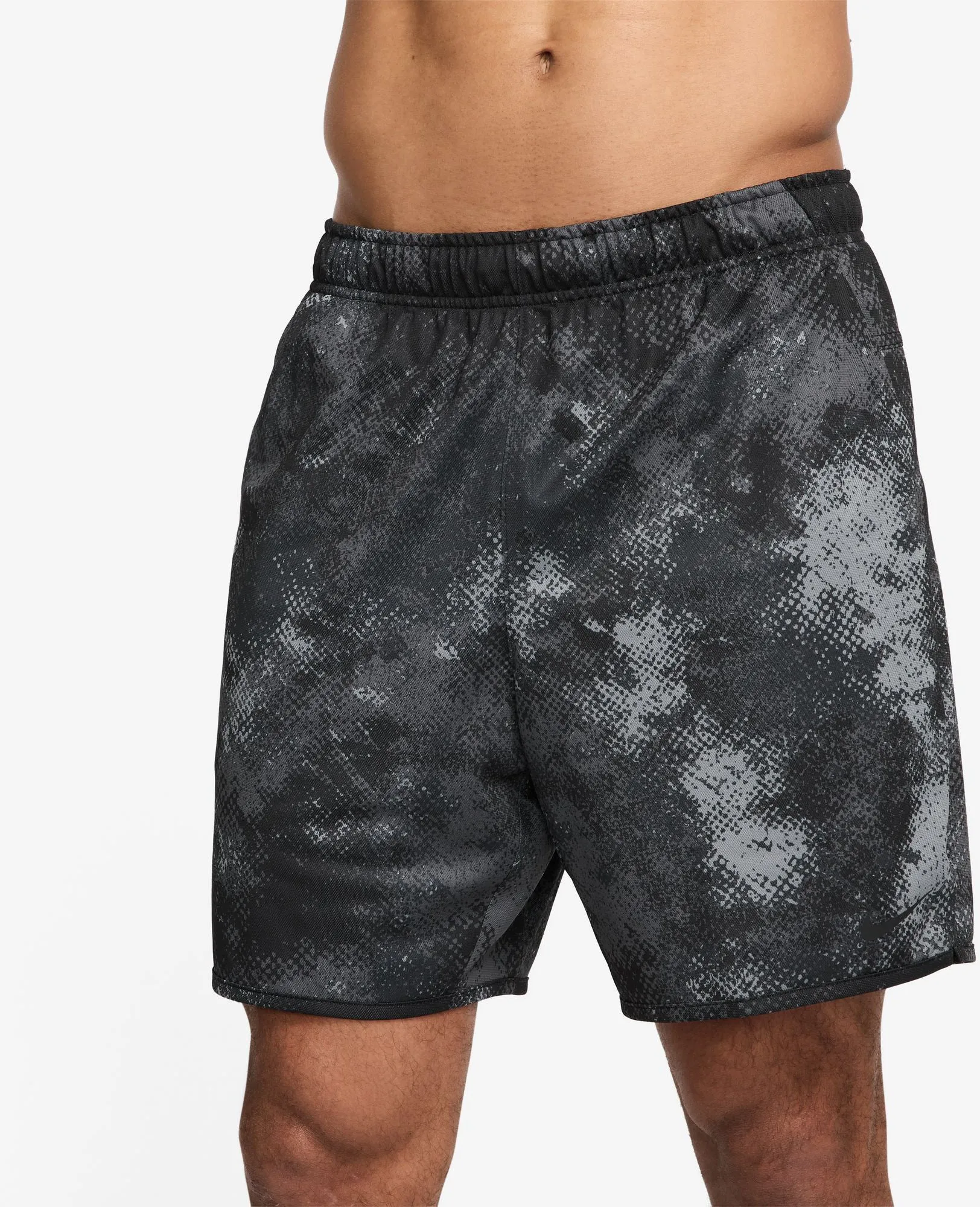 Herren Fitness Shorts 7 Zoll Unifarben Ungefüttert