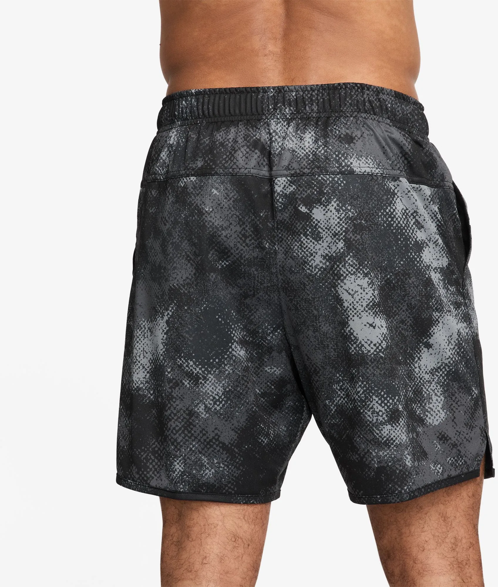 Herren Fitness Shorts 7 Zoll Unifarben Ungefüttert