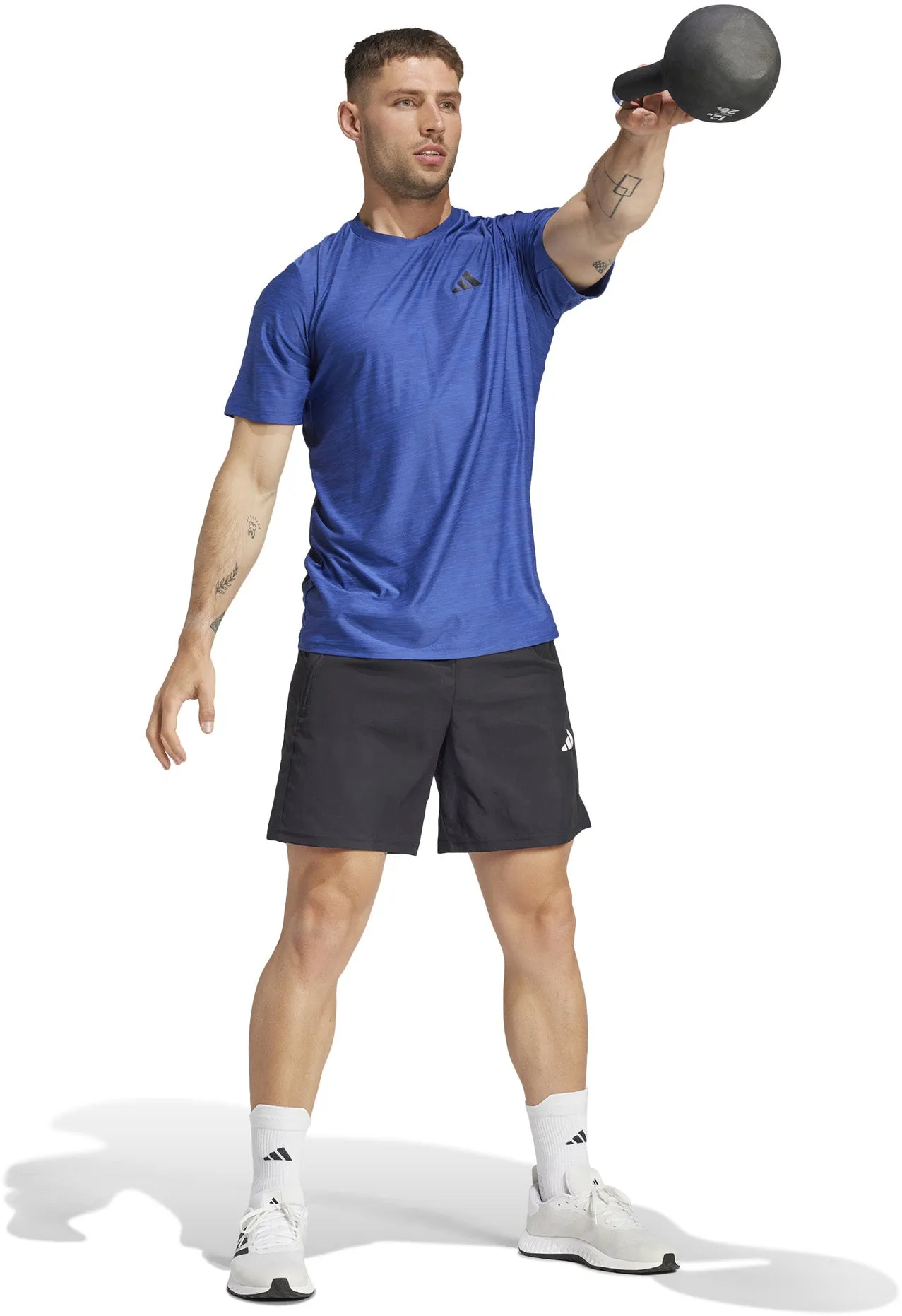Herren Trainingsshirt Essentials Stretch