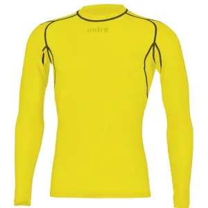 Mitre Herren Neutron Langarm Kompressionsshirt