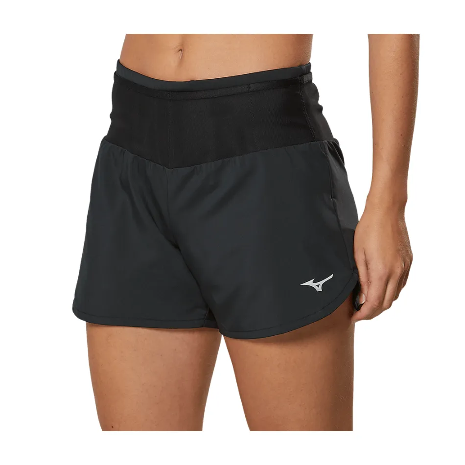 Mizuno Damen Multi-Taschen Shorts in Schwarz SS25