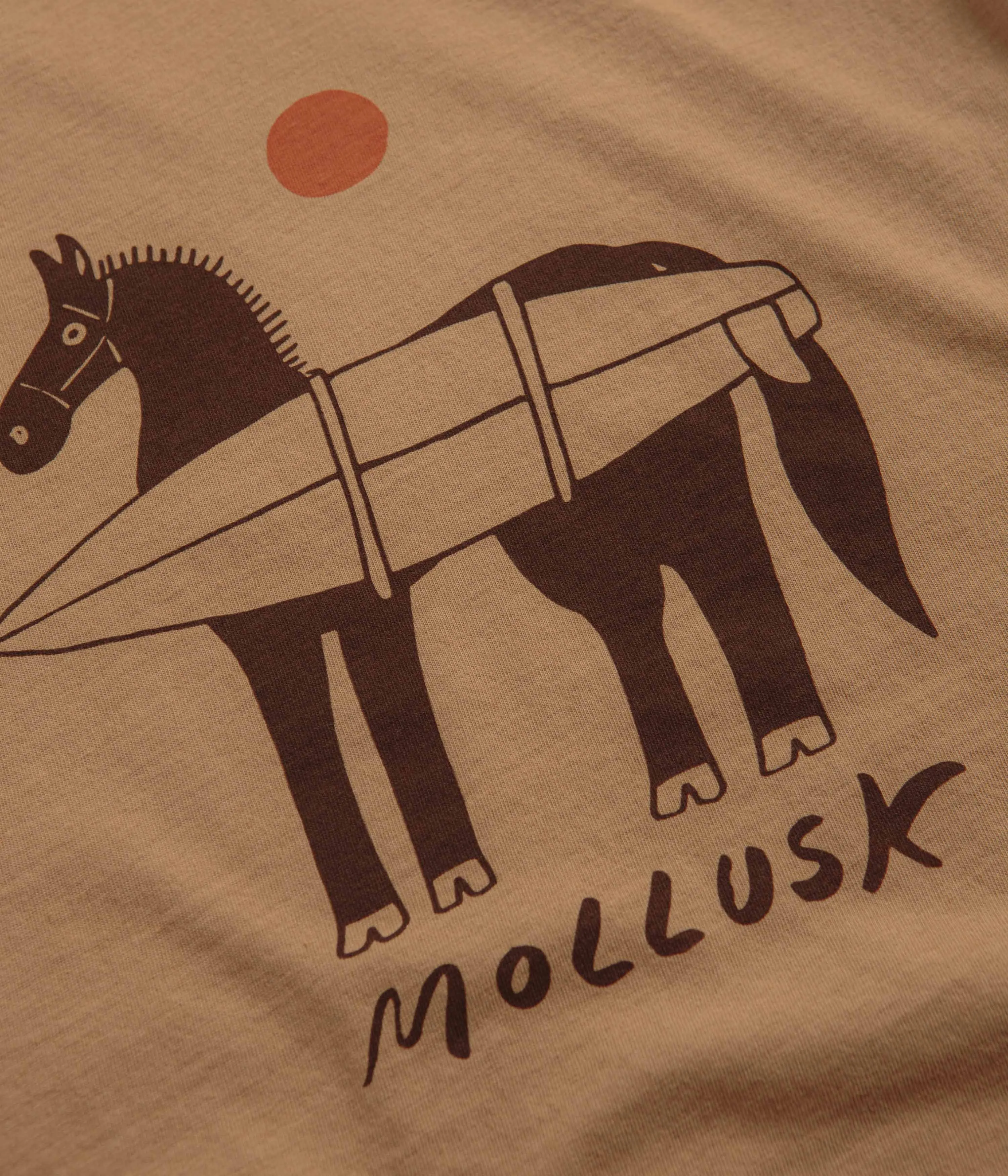 Mollusk Kids Grazer T-Shirt - Erdfarben Mollusk Kleidung