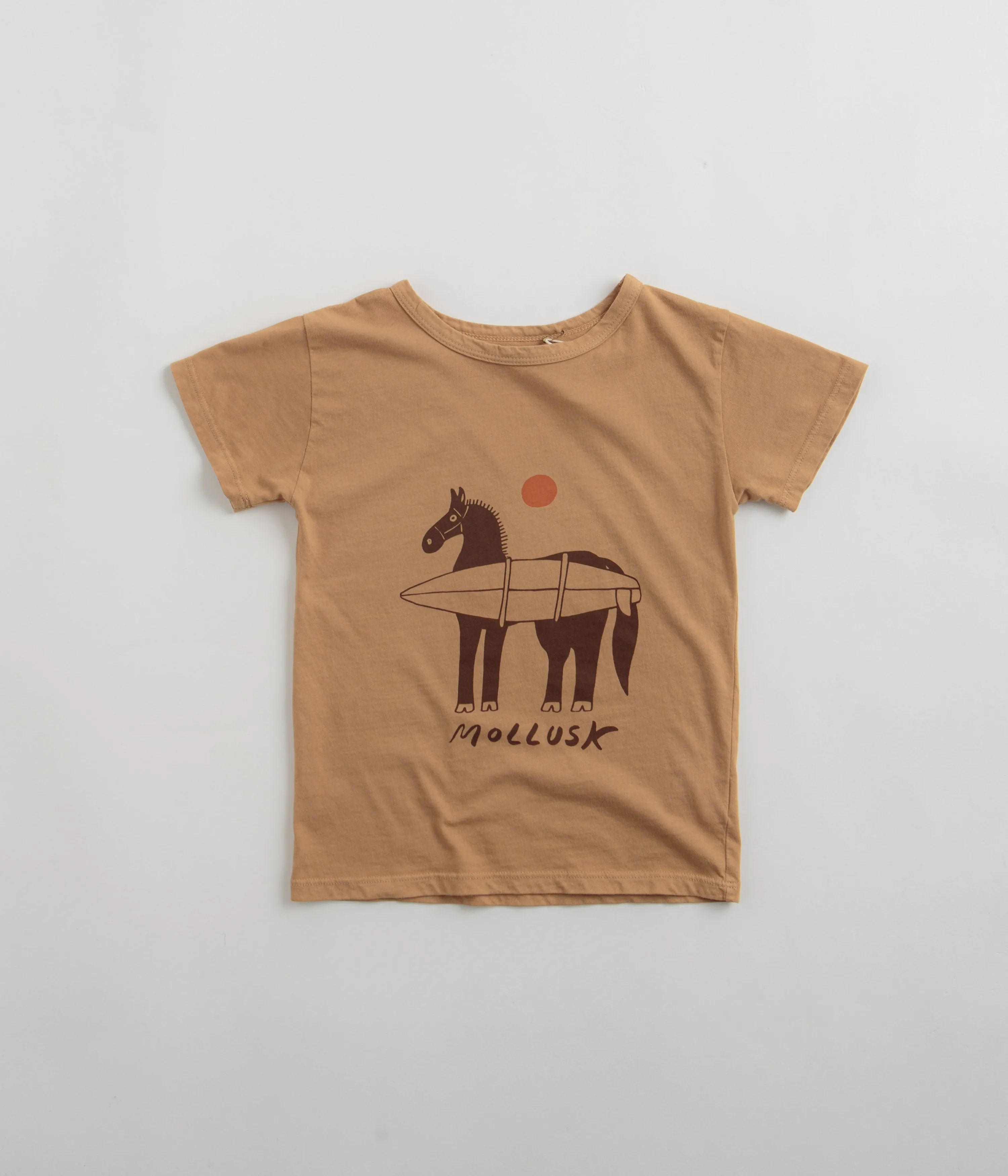 Mollusk Kids Grazer T-Shirt - Erdfarben Mollusk Kleidung