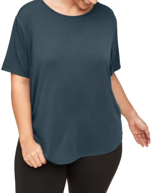 Molly Damen Plus-Size Jersey-T-Shirt aus weichem Stoff