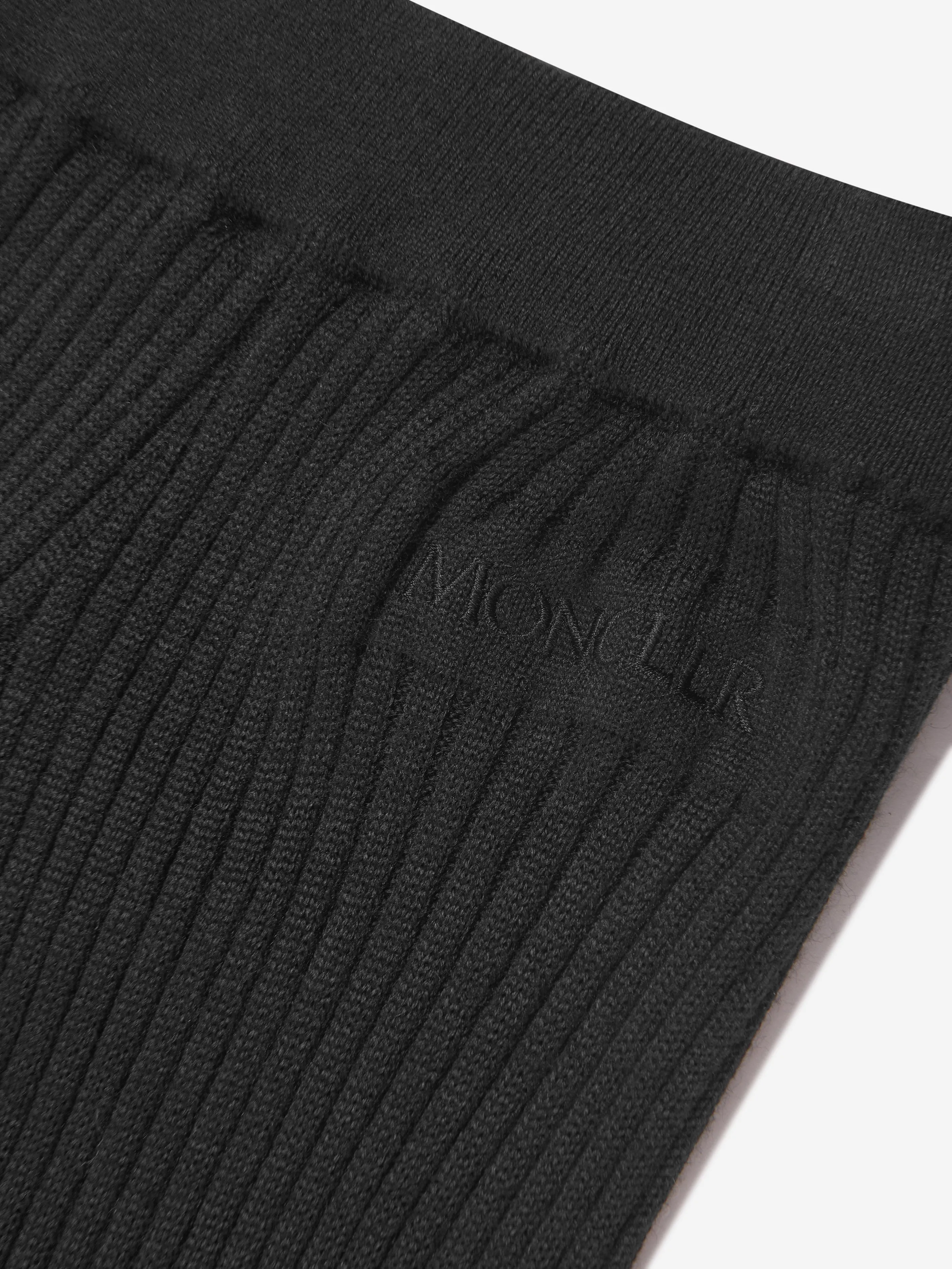 Moncler Enfant Strickhosen für Mädchen in Schwarz