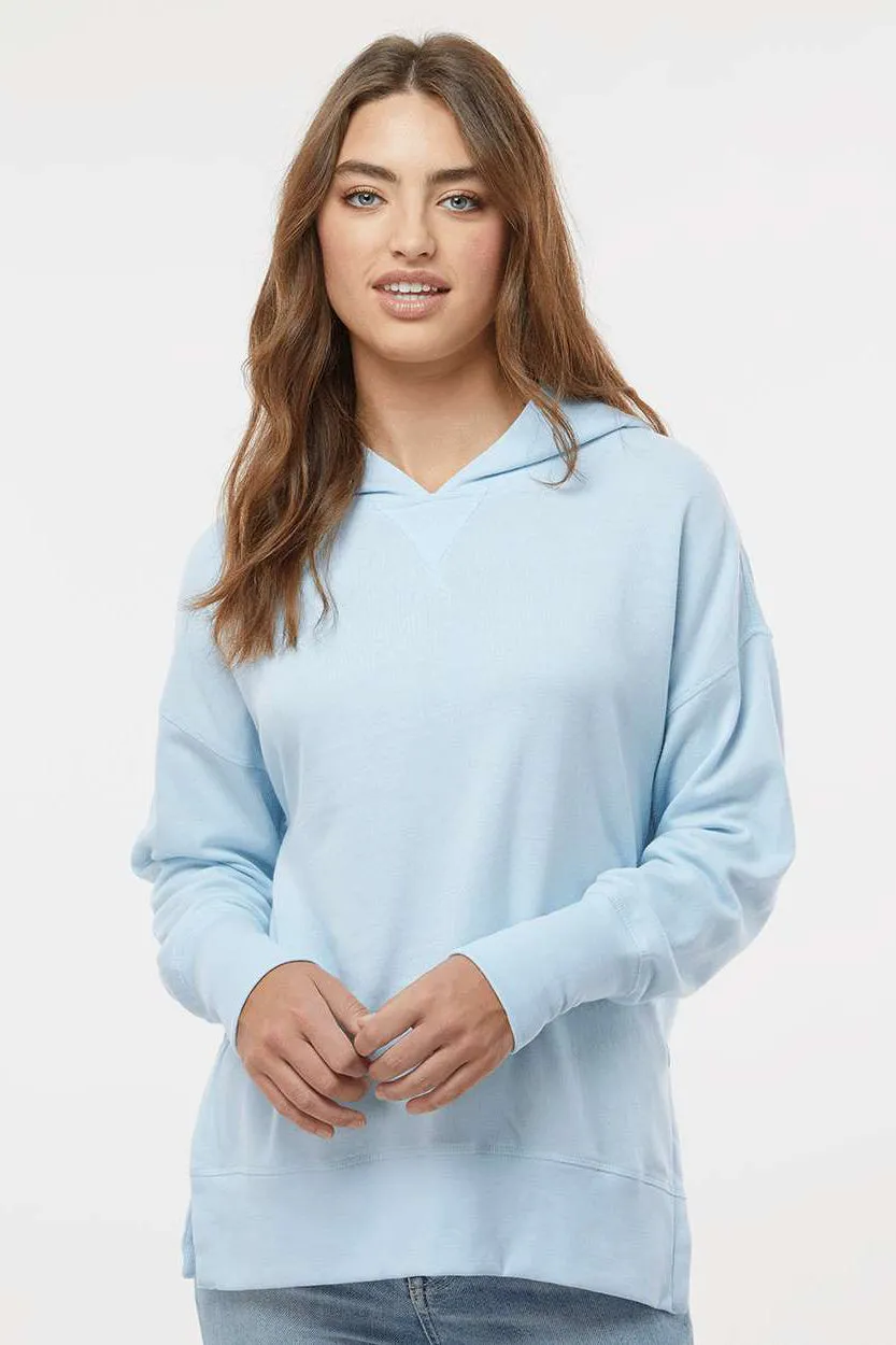 MV Sport Damen French Terry Kapuzenpullover Hoodie - Arktisblau Kleidung Mv-Sport