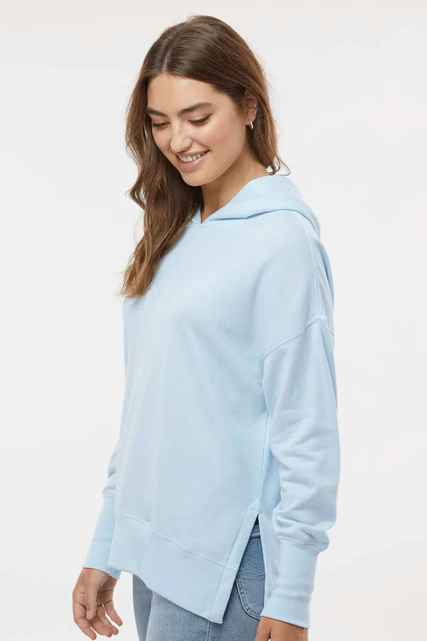 MV Sport Damen French Terry Kapuzenpullover Hoodie - Arktisblau Kleidung Mv-Sport