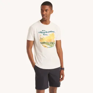 Nautica Herren Always Weekend Grafik-T-Shirt
