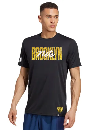 NBA Essentials Brooklyn Nets T-Shirt <br> 7K2M17ABX-NYN