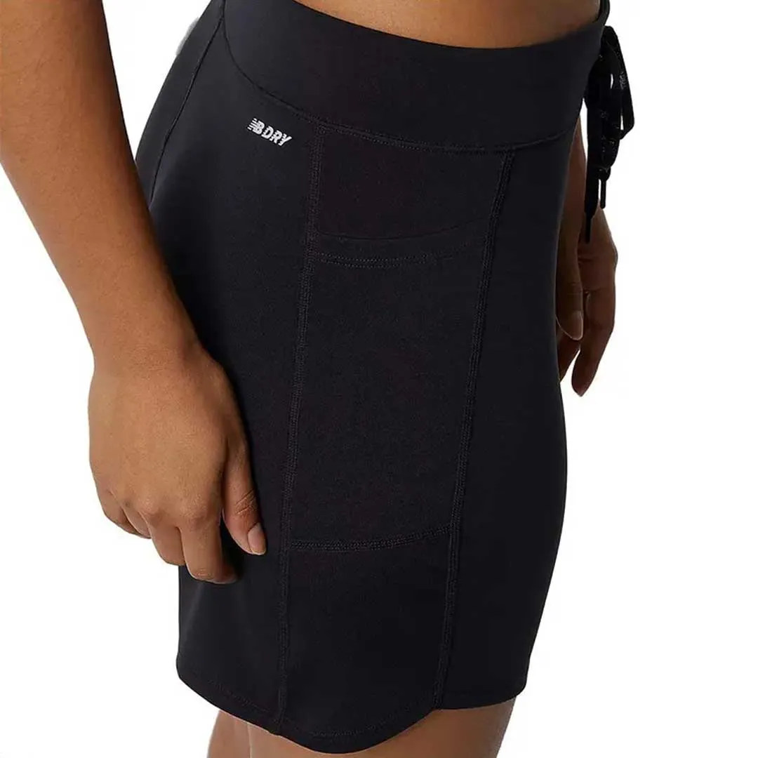 New Balance - Damen Impact Run 7-Zoll-Shorts (WS11238 BK)