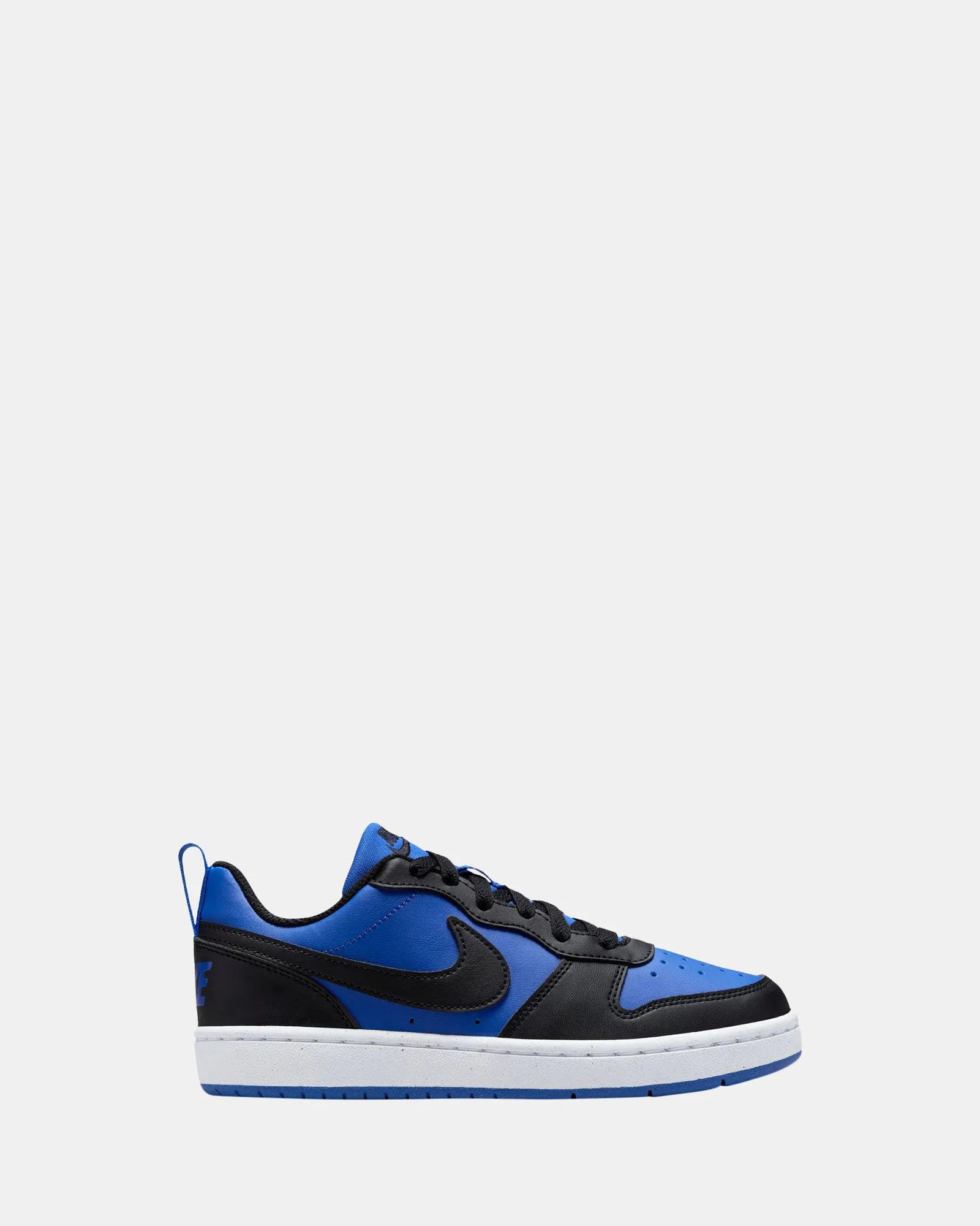 Nike Kinder Schuhe Court Borough Low Recraft Grundschule Spiel Royal/Schwarz/Weiß