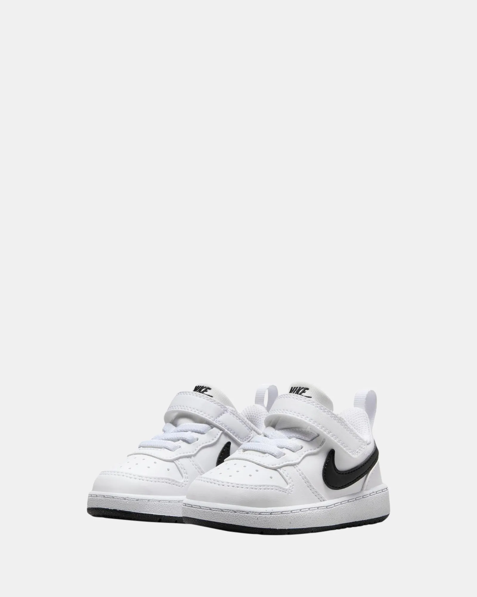 Nike Kinder-Schuhe Court Borough Low Recraft Kleinkind Weiß/Schwarz