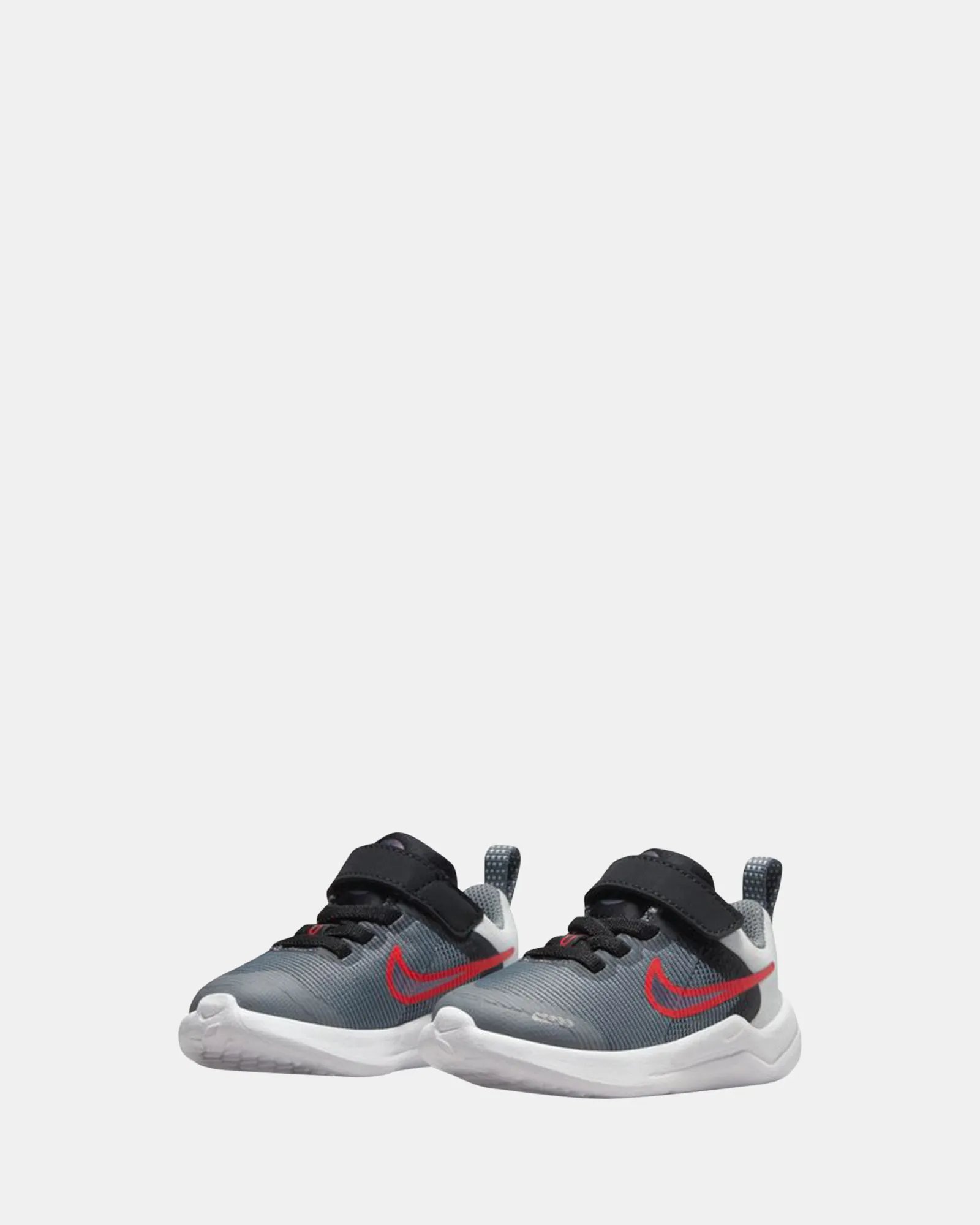 Nike Kinder Schuhe Downshifter 12 Baby Cool Grau/Hell Karmesinrot/Schwarz